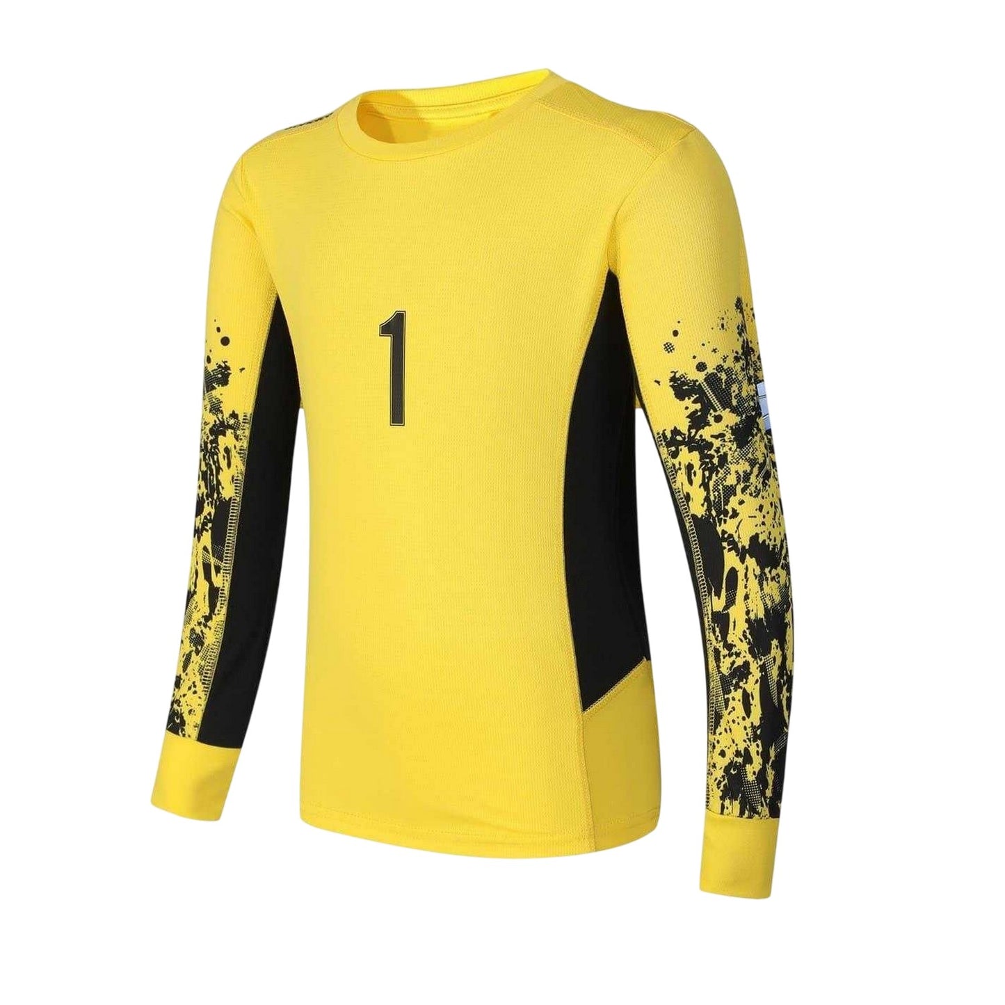 Yellow - Lifestyle - Sondico Childrens-Kids Core Long-Sleeved Goalkeeper Jersey