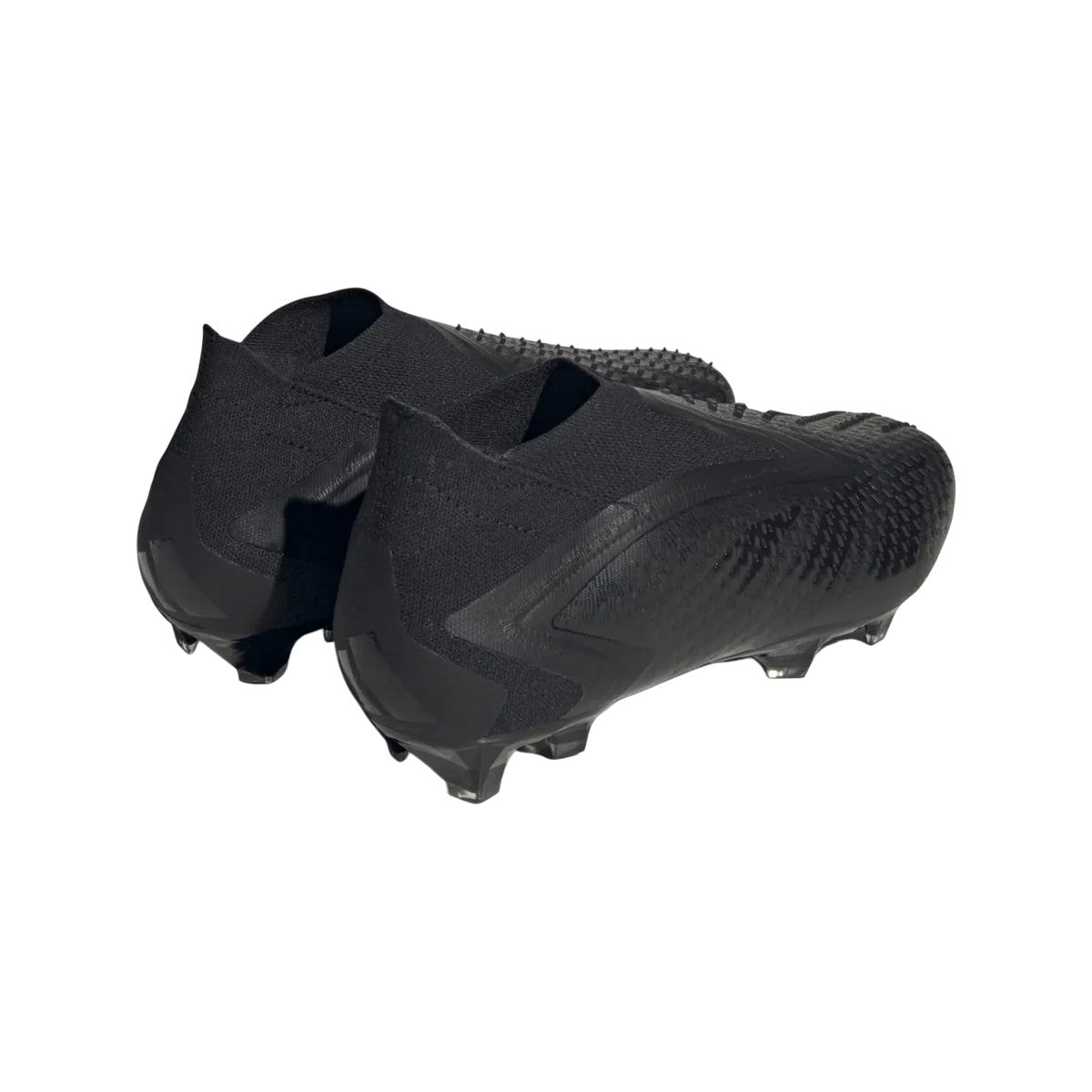 Black-White - Back - Adidas Mens Predator Accuracy+ Firm Ground Football Boots