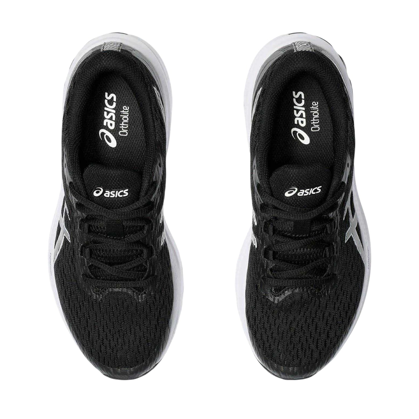 Black-White - Pack Shot - Asics Womens-Ladies Gel Phoenix 12 Running Shoes