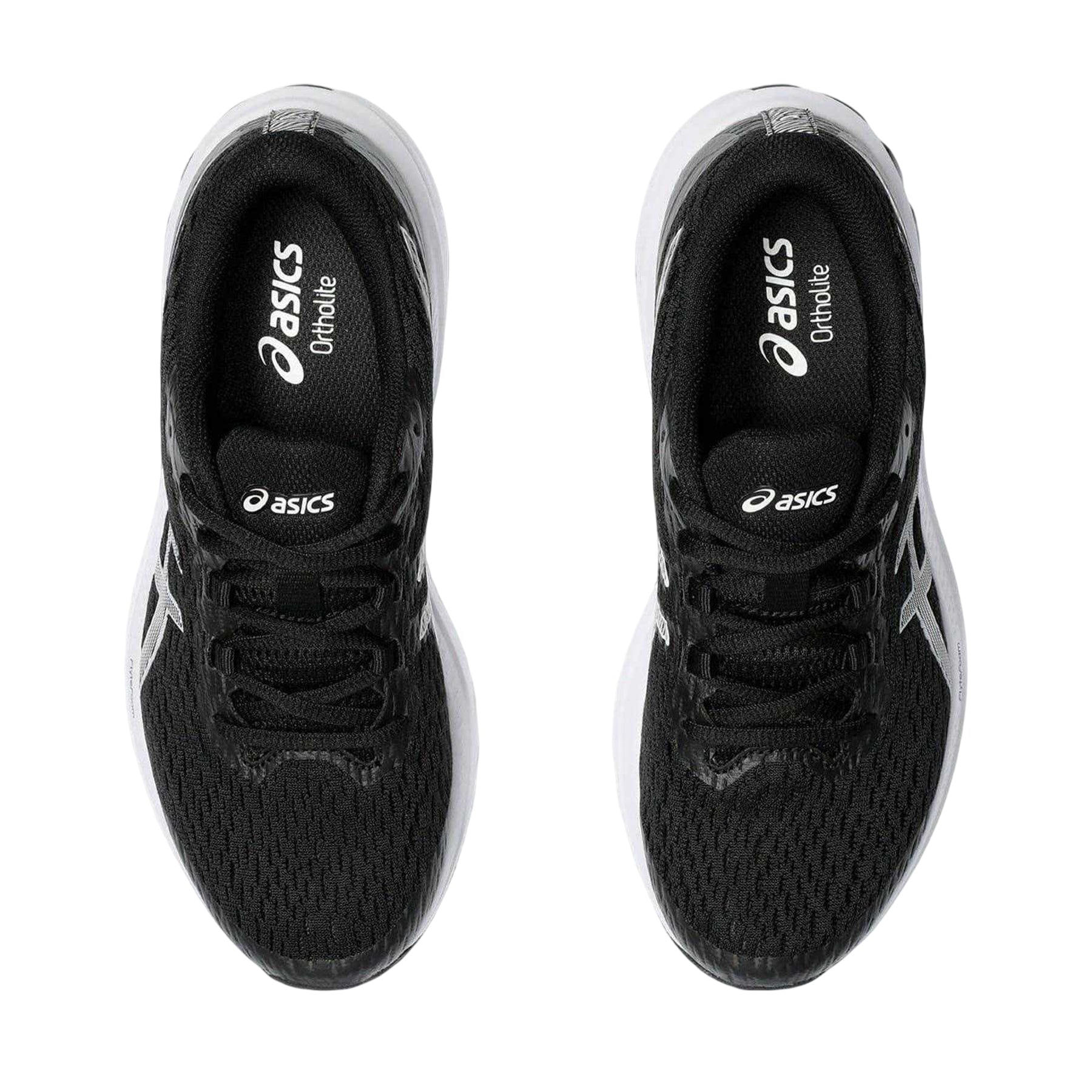 Black-White - Pack Shot - Asics Womens-Ladies Gel Phoenix 12 Running Shoes