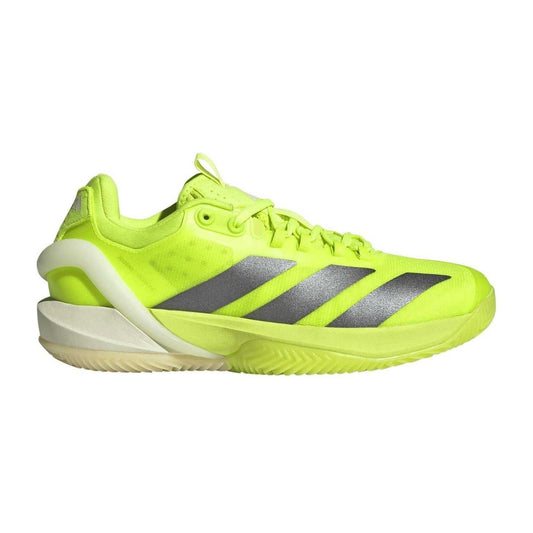 Lucid Lemon - Front - Adidas Womens-Ladies Adizero Cybersun 2 Tennis Shoes