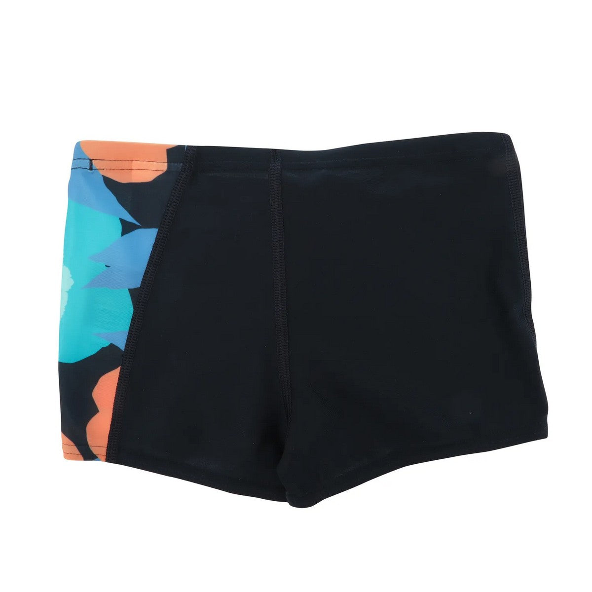 Navy - Back - Speedo Boys Digital Panel Swim Shorts