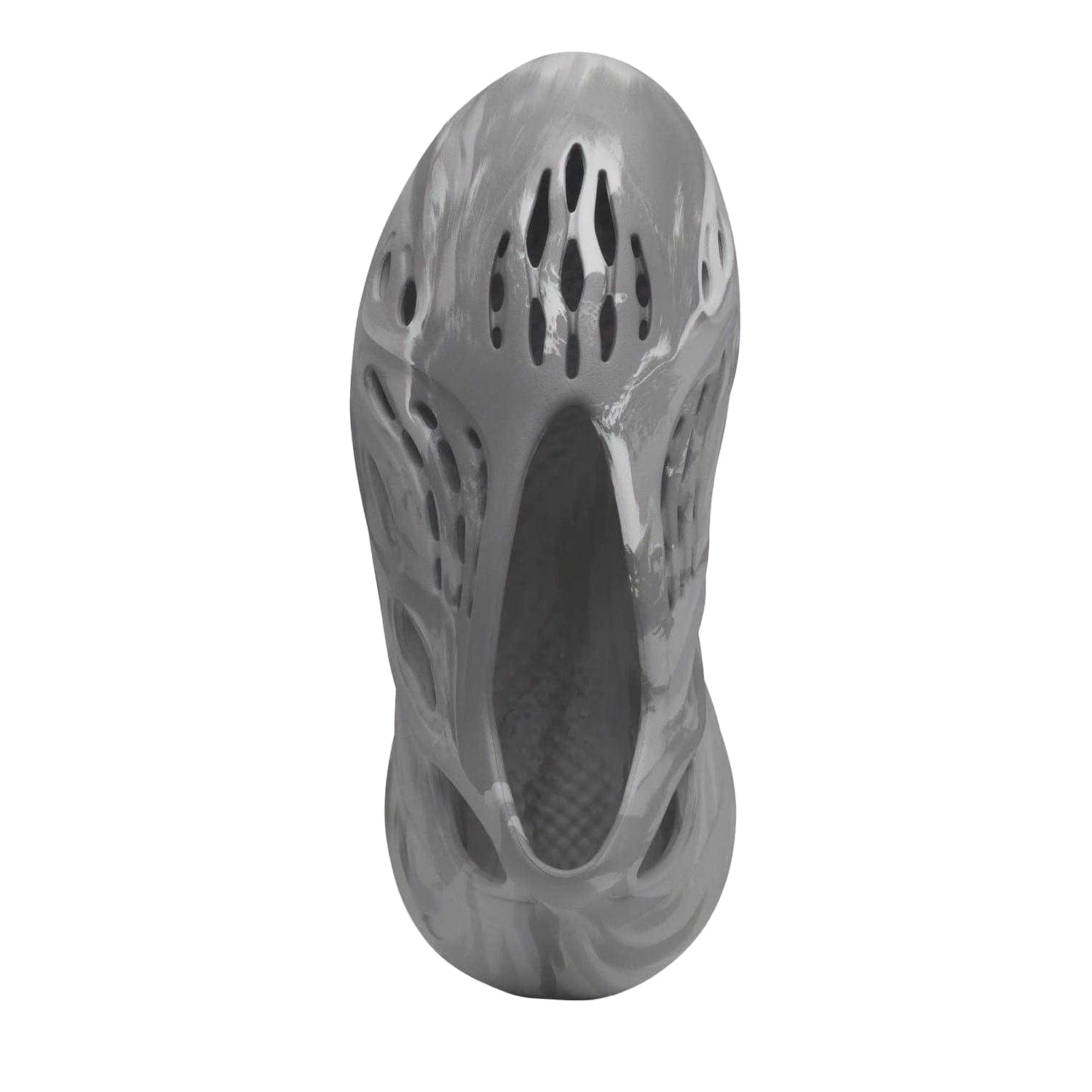 Grey - Side - Yeezy Mens Onyx Flat Shoes