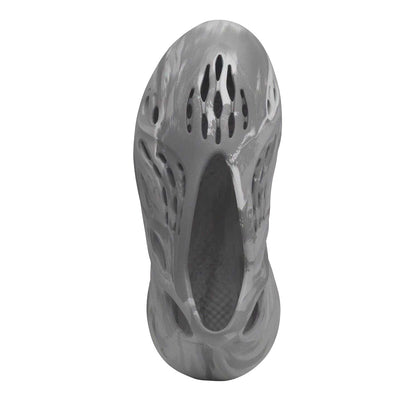 Grey - Side - Yeezy Mens Onyx Flat Shoes