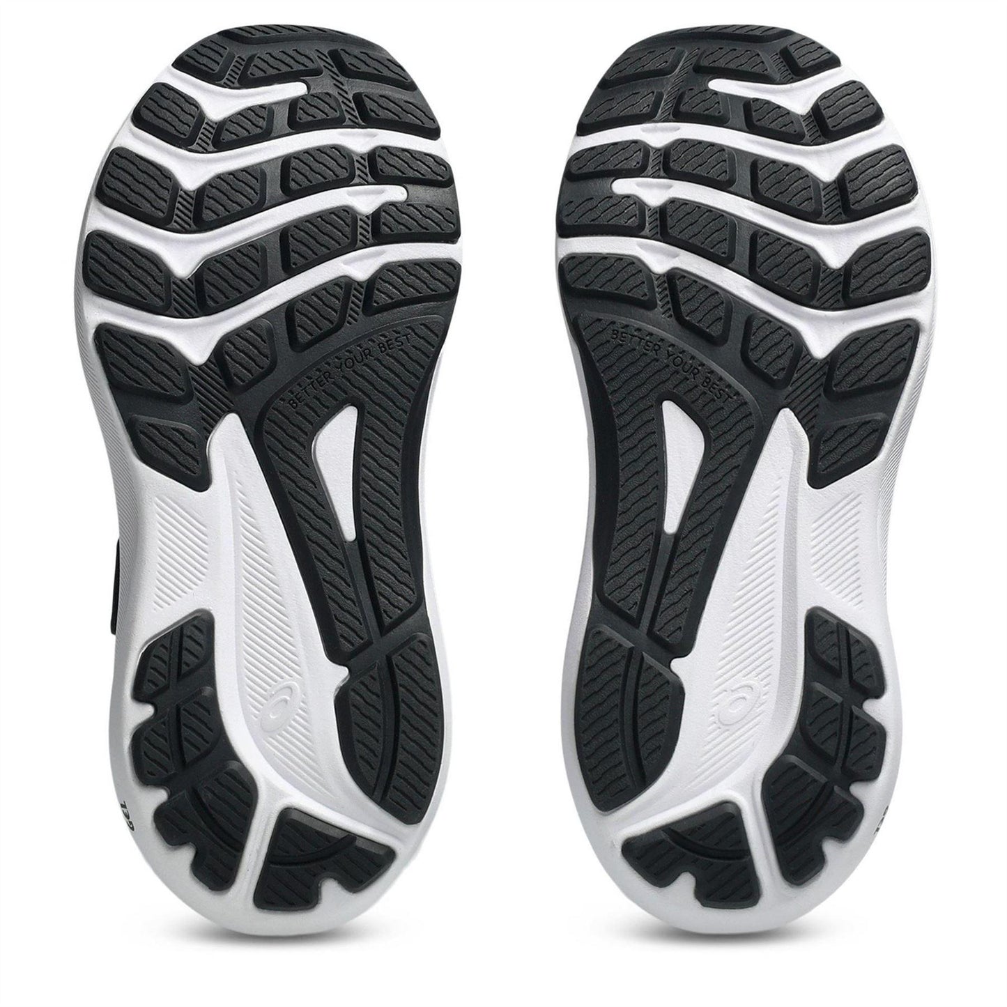Black-Steel Grey - Side - Asics Childrens-Kids GT-1000 14 Shoes