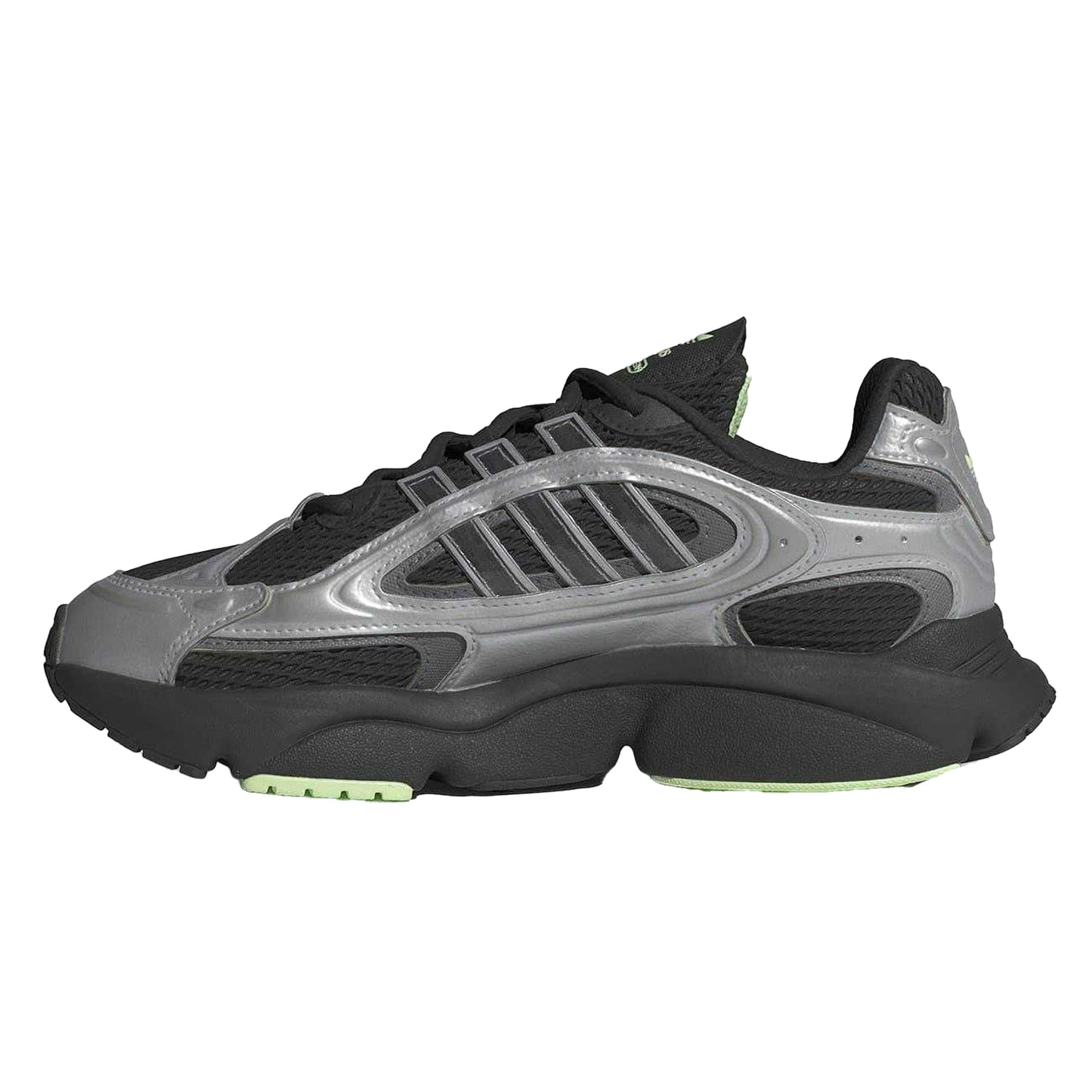 Carbon Black - Side - Adidas Womens-Ladies Ozmillen Trainers