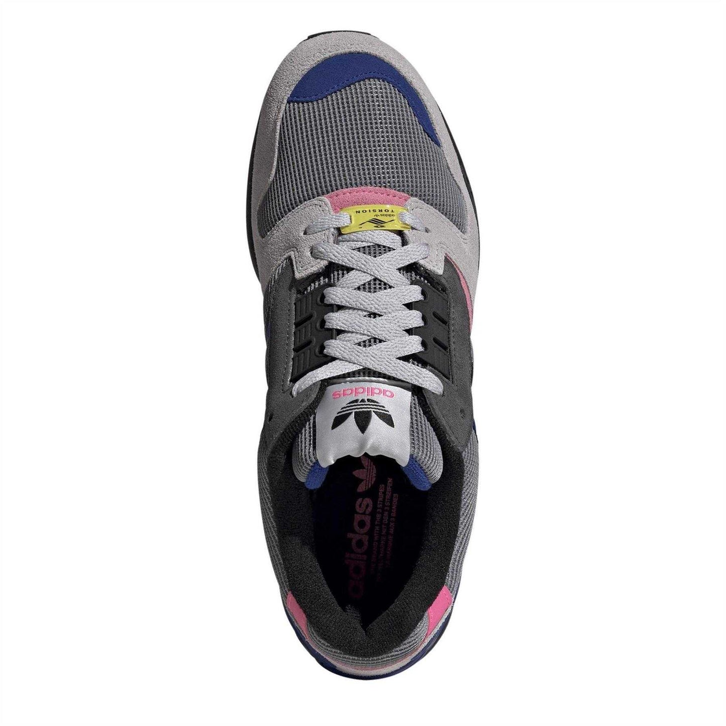 Grey-Blue - Lifestyle - Adidas Mens ZX 8000 Mesh Trainers