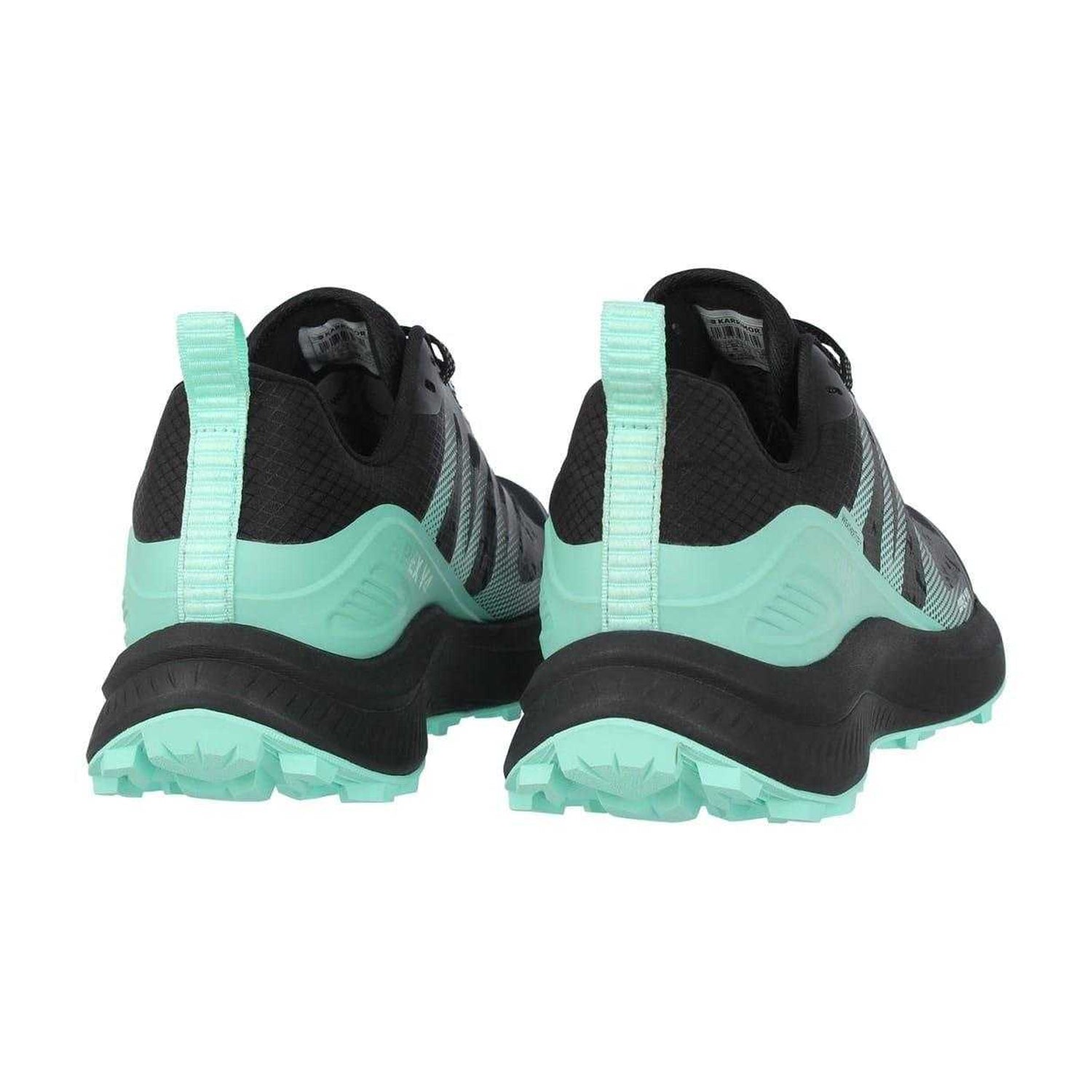 Black - Back - Karrimor Womens-Ladies Apex v4 Waterproof Running Shoes
