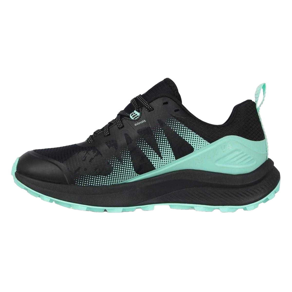 Black - Side - Karrimor Womens-Ladies Apex v4 Waterproof Running Shoes