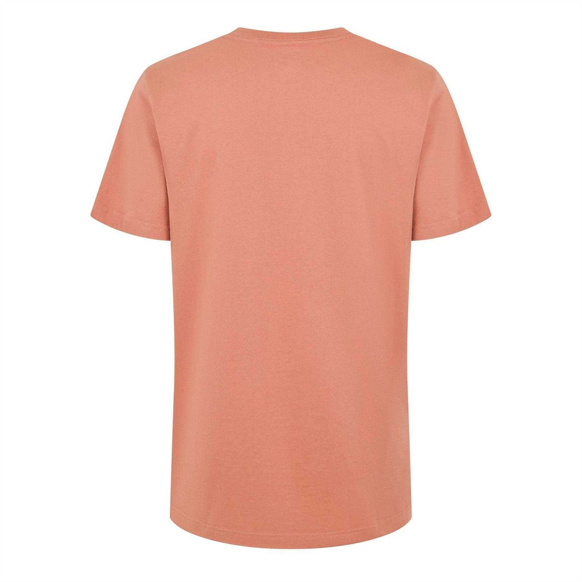 Red - Back - Hurley Mens Box Logo T-Shirt