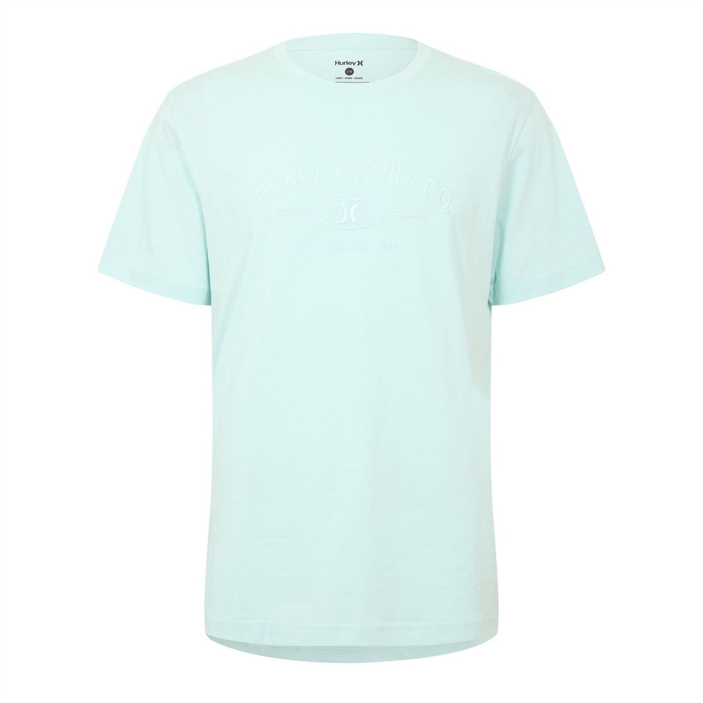 Blue - Front - Hurley Mens Surf T-Shirt