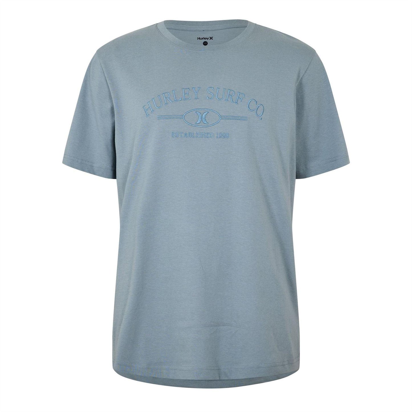 Grey - Front - Hurley Mens Surf T-Shirt