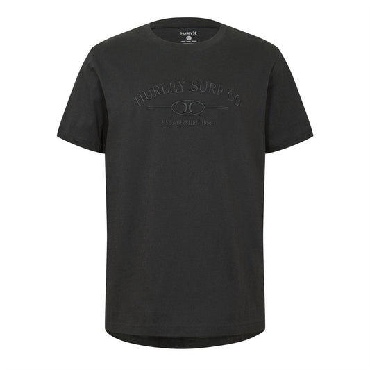 Black - Front - Hurley Mens Surf T-Shirt