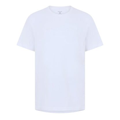 White - Front - Hurley Mens Signature T-Shirt