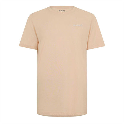 Pink - Front - Hurley Mens Logo T-Shirt