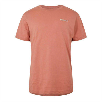 Red - Front - Hurley Mens Logo T-Shirt