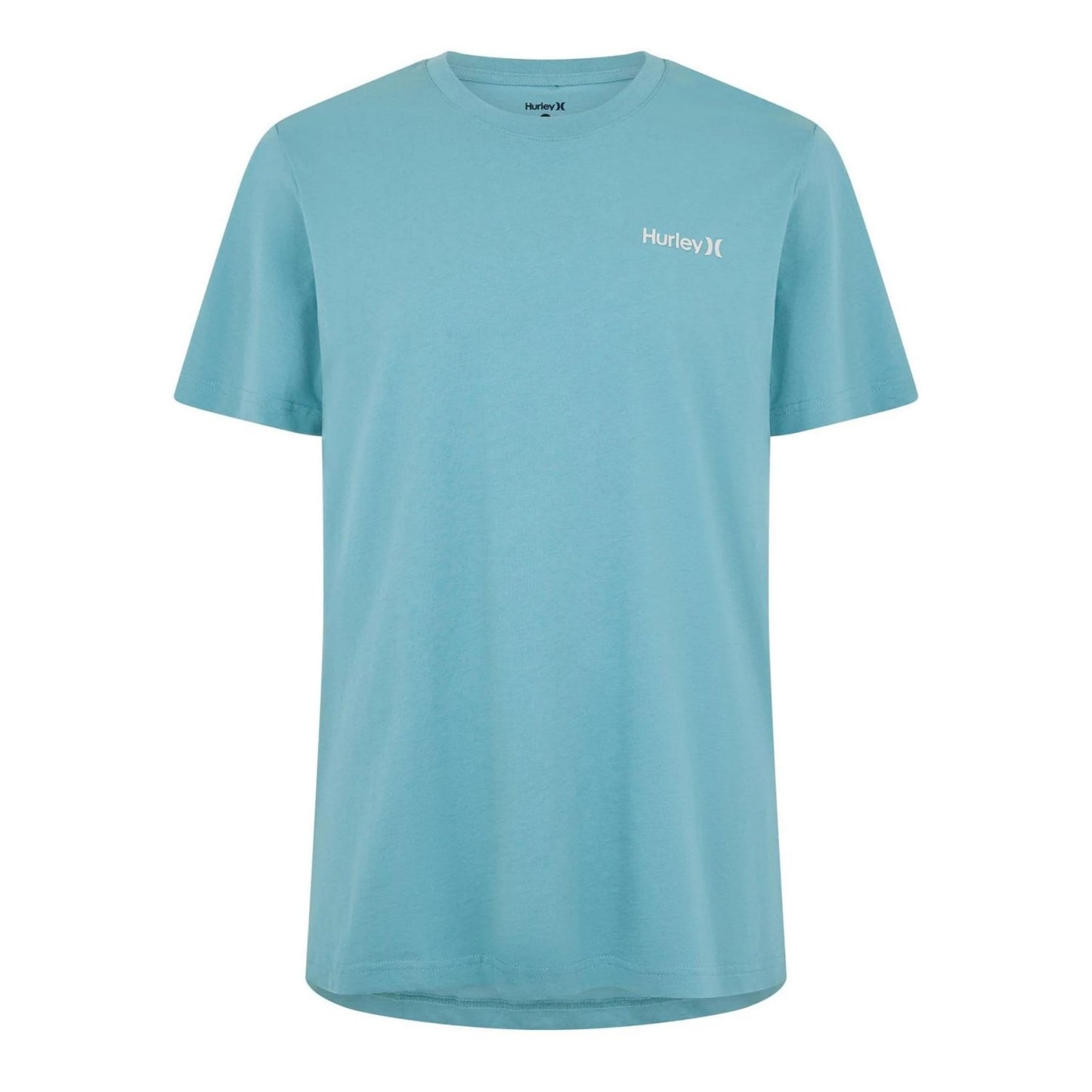Teal - Front - Hurley Mens Logo T-Shirt