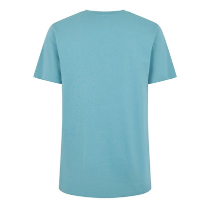 Teal - Back - Hurley Mens Logo T-Shirt
