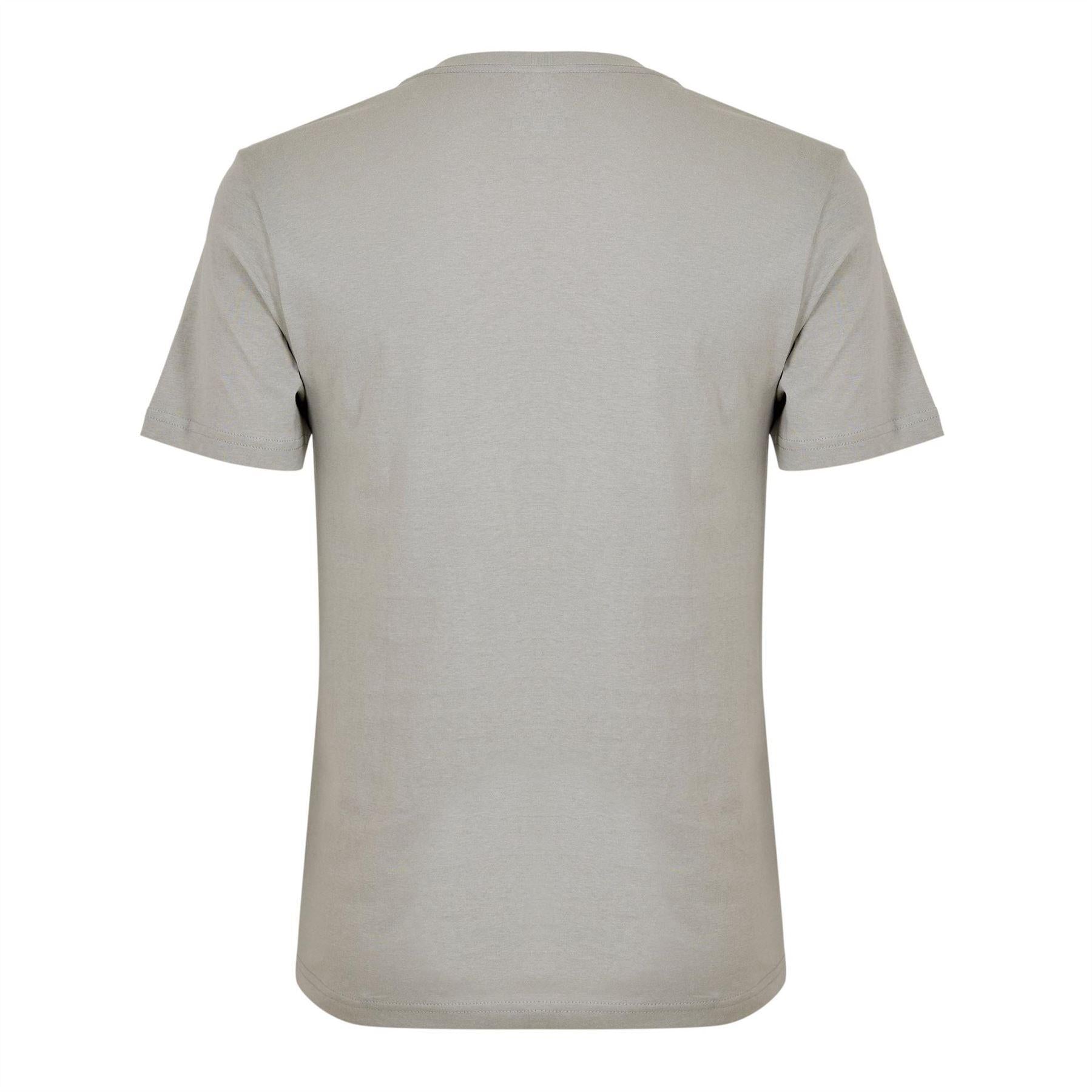 Cream - Back - Hurley Mens Big Logo T-Shirt
