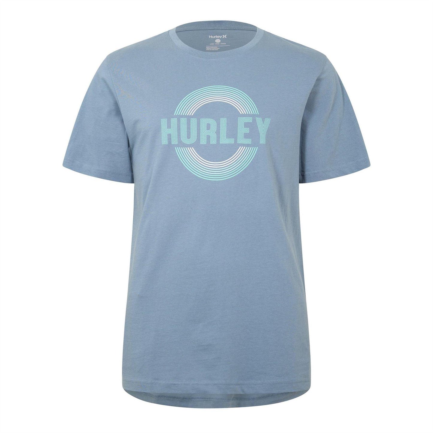 Blue - Front - Hurley Mens Big Logo T-Shirt