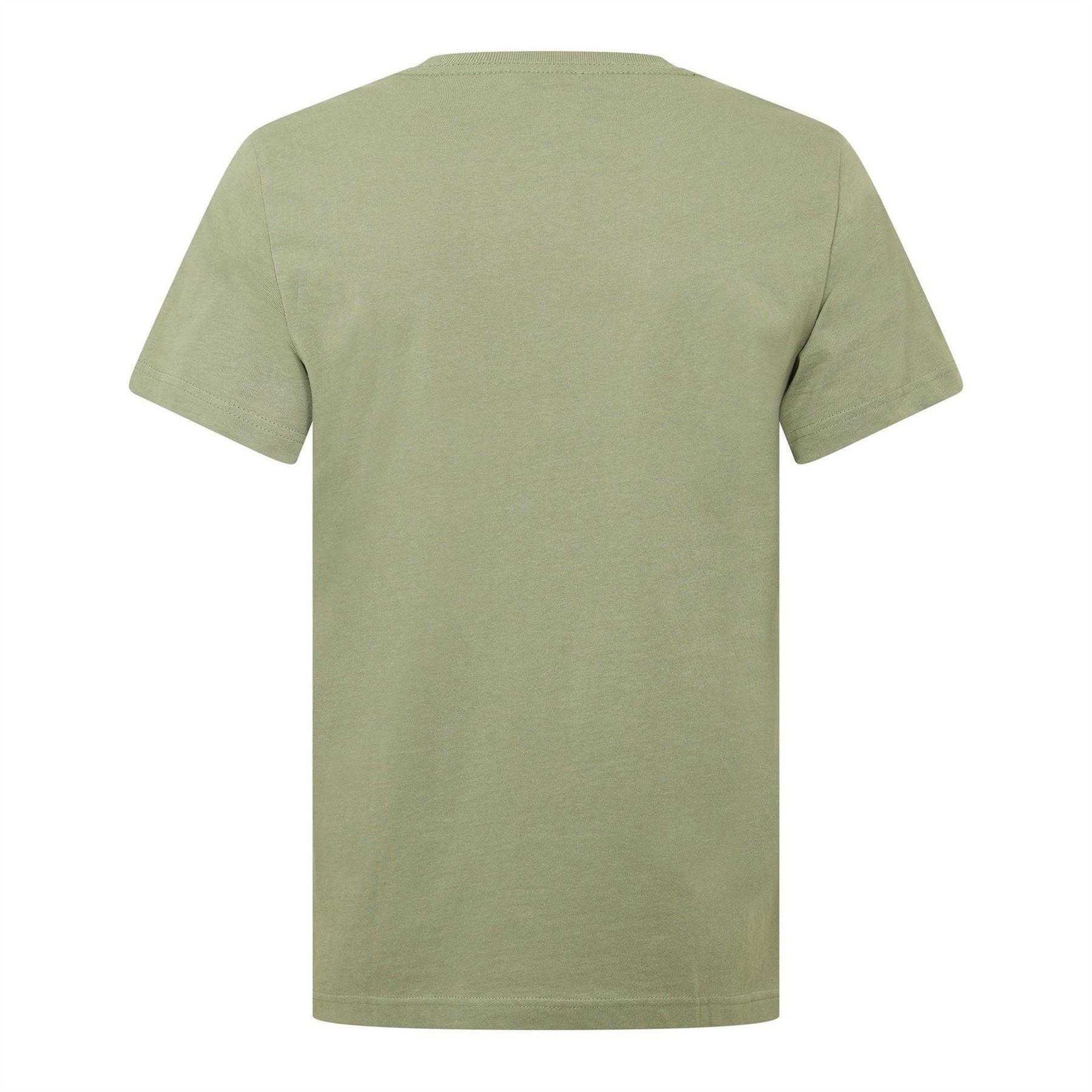 Brown - Back - Hurley Mens Wave T-Shirt