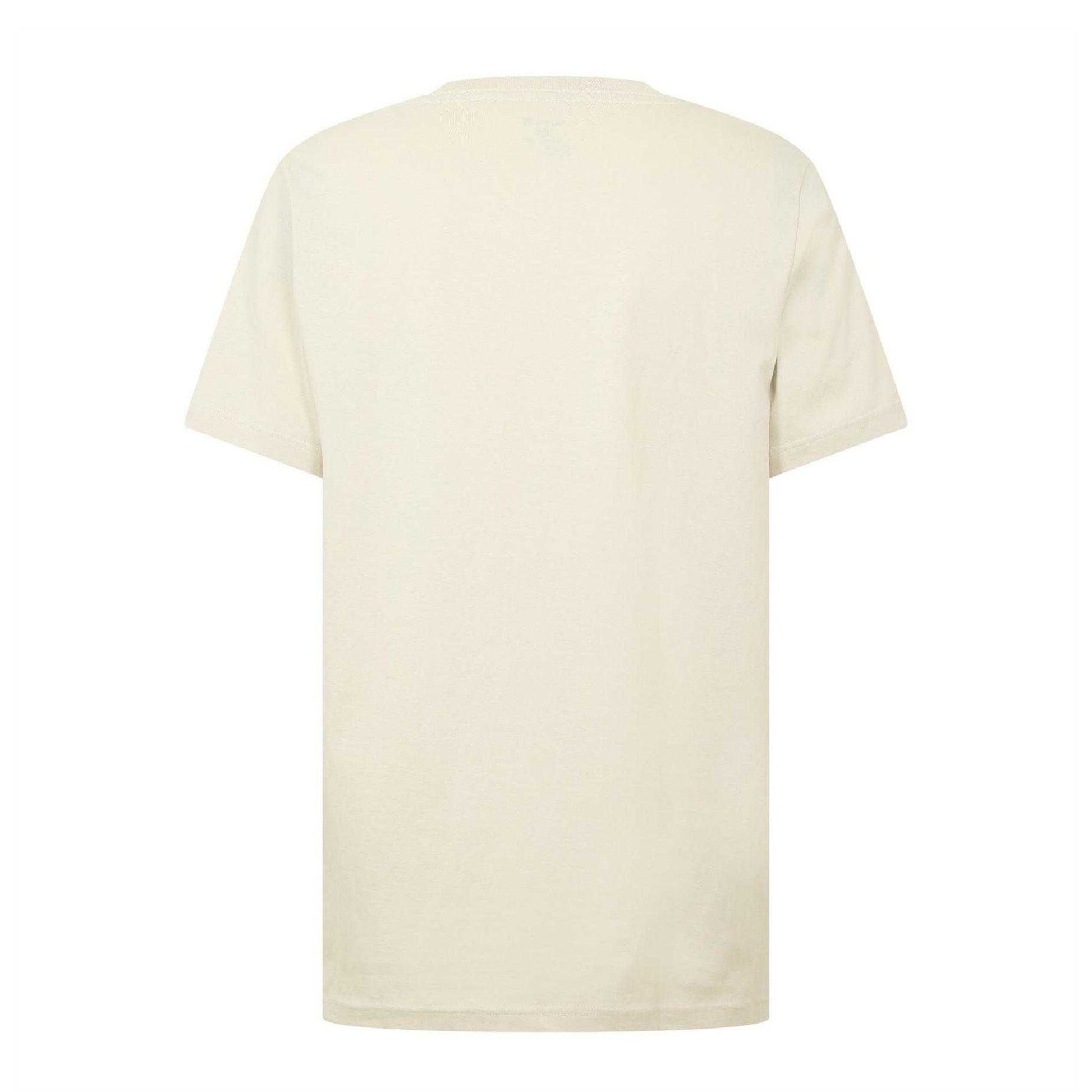 Cream - Back - Hurley Mens Wave T-Shirt