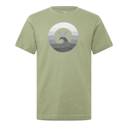 Brown - Front - Hurley Mens Wave T-Shirt