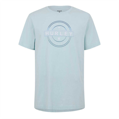 Blue - Front - Hurley Mens Big Logo T-Shirt