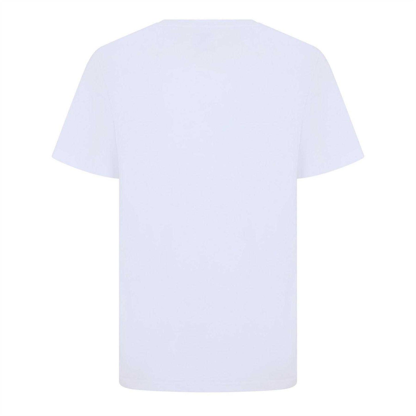 White - Back - Hurley Mens Beach T-Shirt