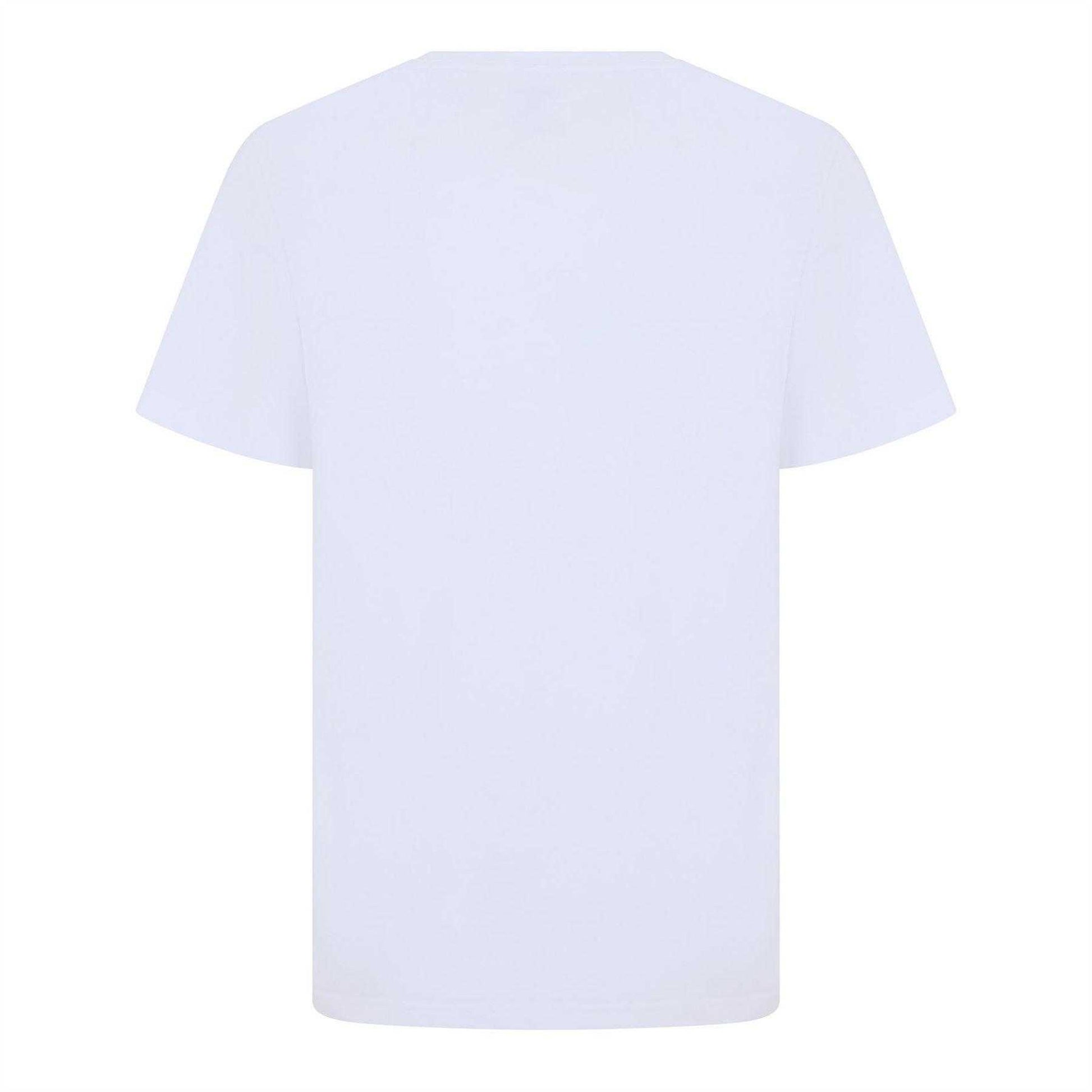 White - Back - Hurley Mens Beach T-Shirt