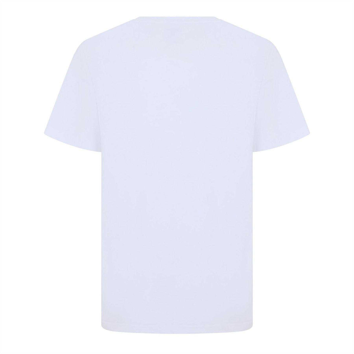 White - Back - Hurley Mens Beach T-Shirt