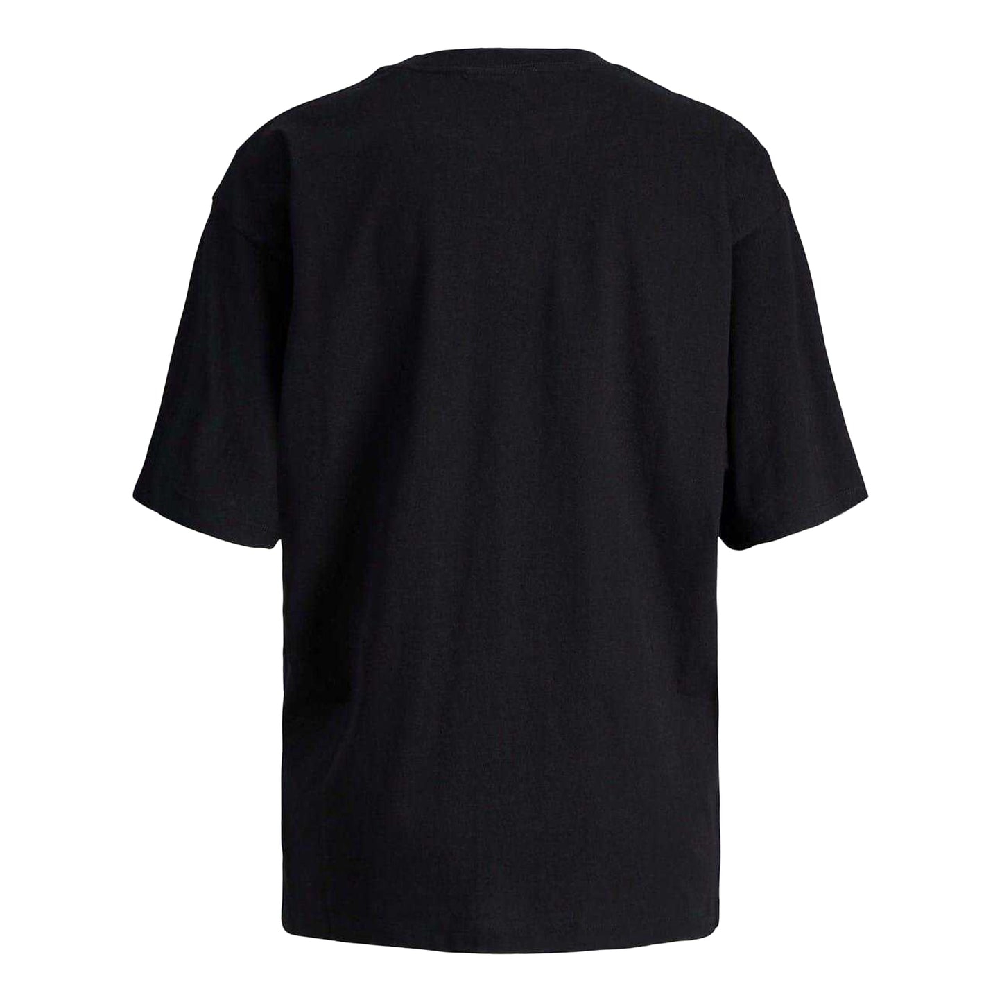 Black - Back - JJXX Womens-Ladies Logo Loose T-Shirt