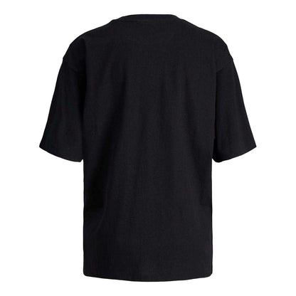 Black - Back - JJXX Womens-Ladies Logo Loose T-Shirt