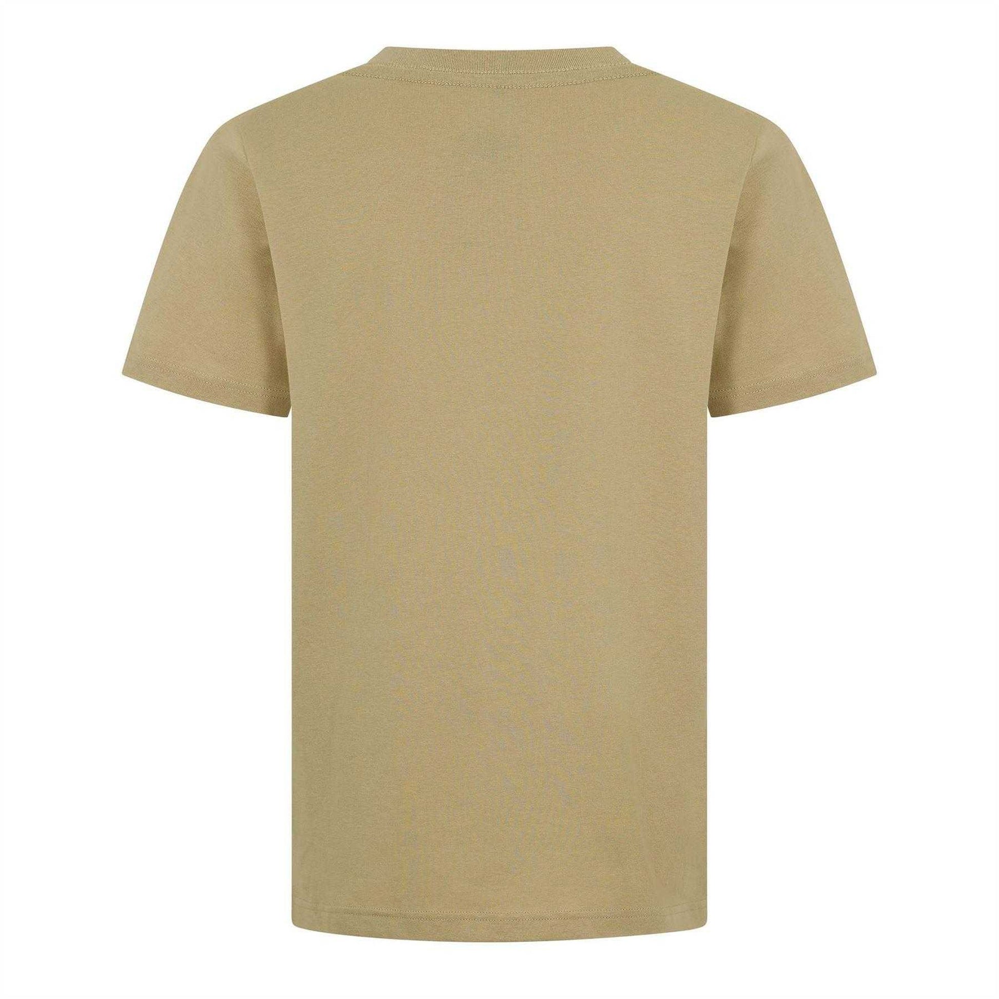 Brown - Back - Hurley Mens Big Logo T-Shirt