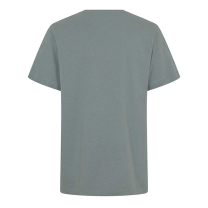 Grey - Back - Hurley Mens Big Logo T-Shirt