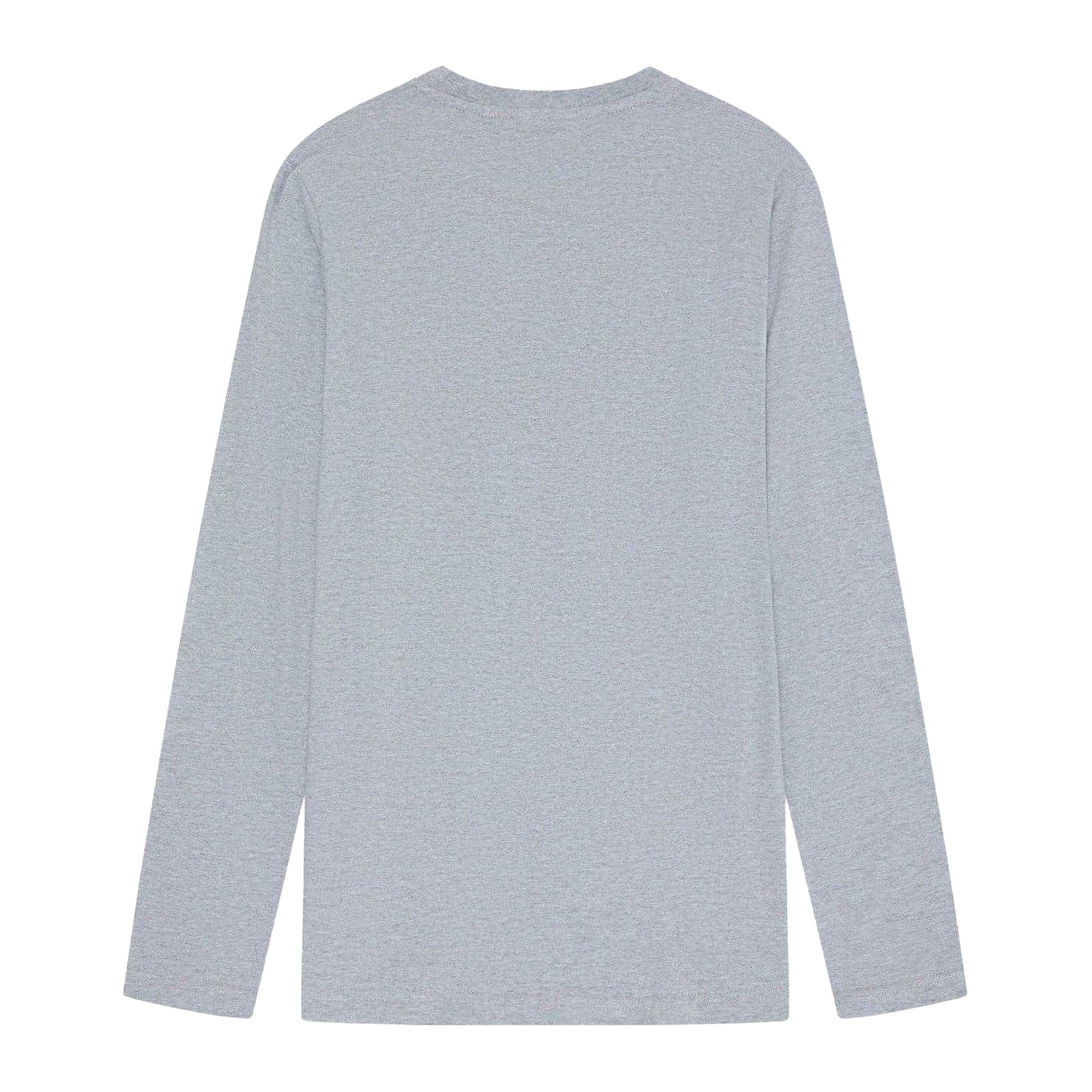 Grey Marl - Back - Fenchurch Mens Philpot Long-Sleeved T-Shirt