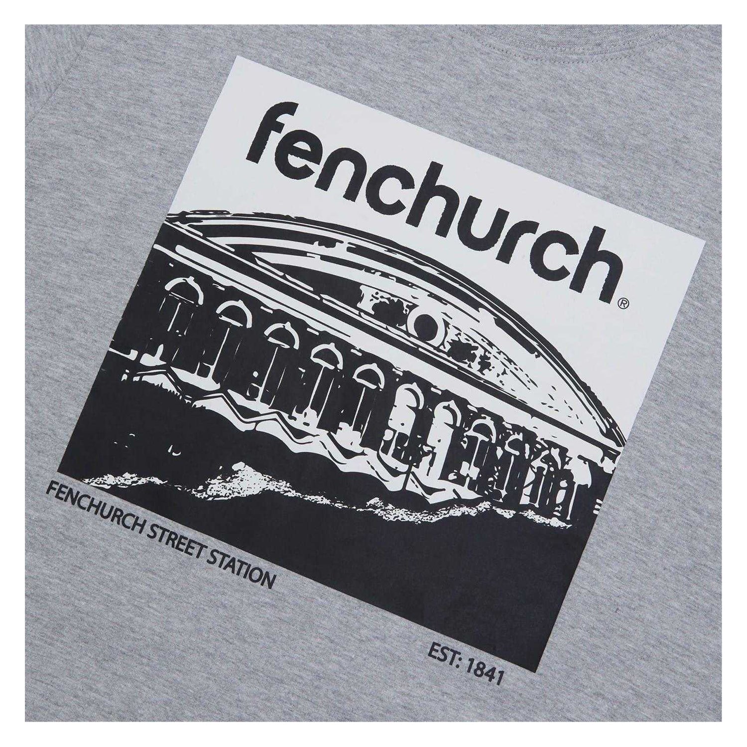 Grey Marl - Side - Fenchurch Mens Philpot Long-Sleeved T-Shirt