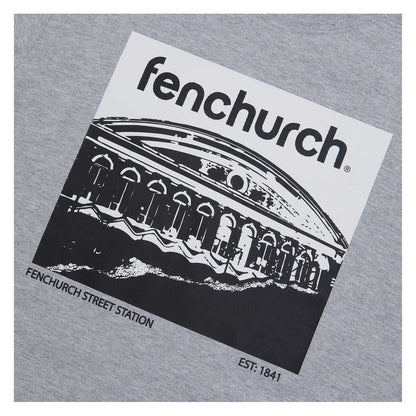 Grey Marl - Side - Fenchurch Mens Philpot Long-Sleeved T-Shirt