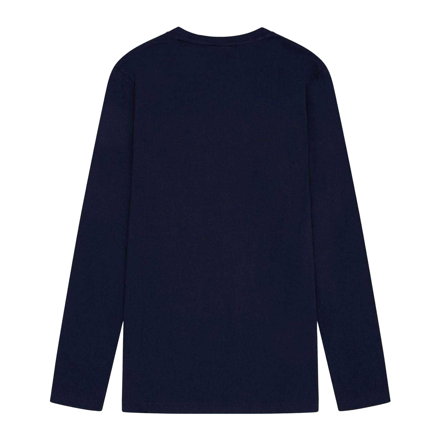 Navy - Back - Fenchurch Mens Aspinall Big Logo T-Shirt