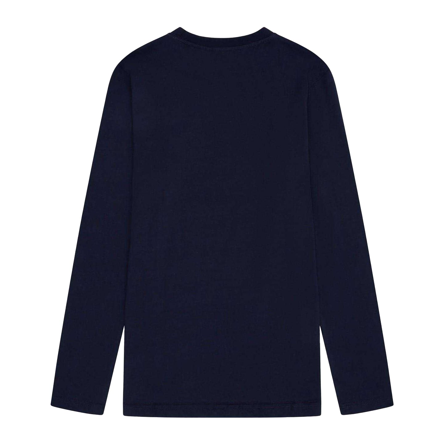 Navy - Back - Fenchurch Mens Wentworth Big Logo T-Shirt