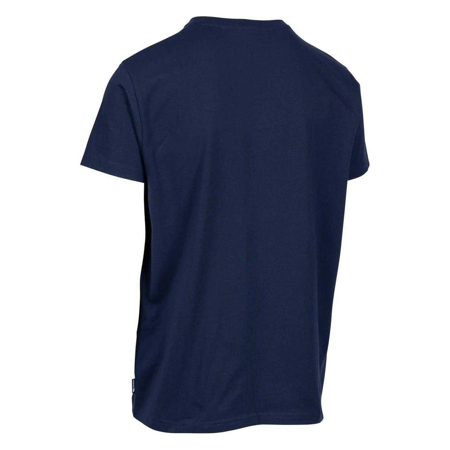 Navy - Back - Trespass Mens Bicycle Crew Neck Regular Short-Sleeved T-Shirt