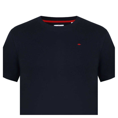 Black - Lifestyle - Lee Cooper Mens Essentials Small Logo Crew Neck T-Shirt