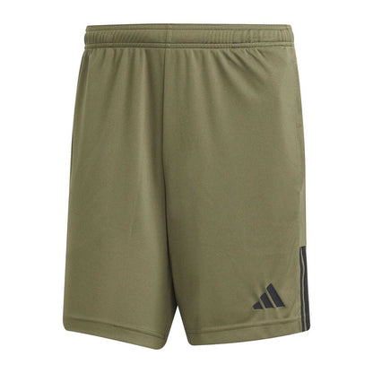 Olive Strata - Front - Adidas Mens Sereno Training Shorts