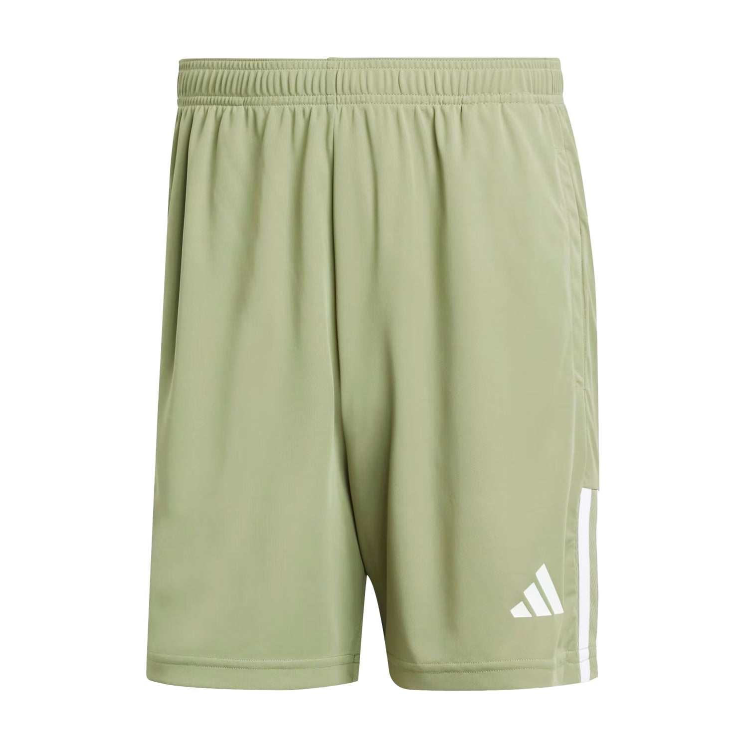 Green-White - Front - Adidas Mens Sereno Training Shorts