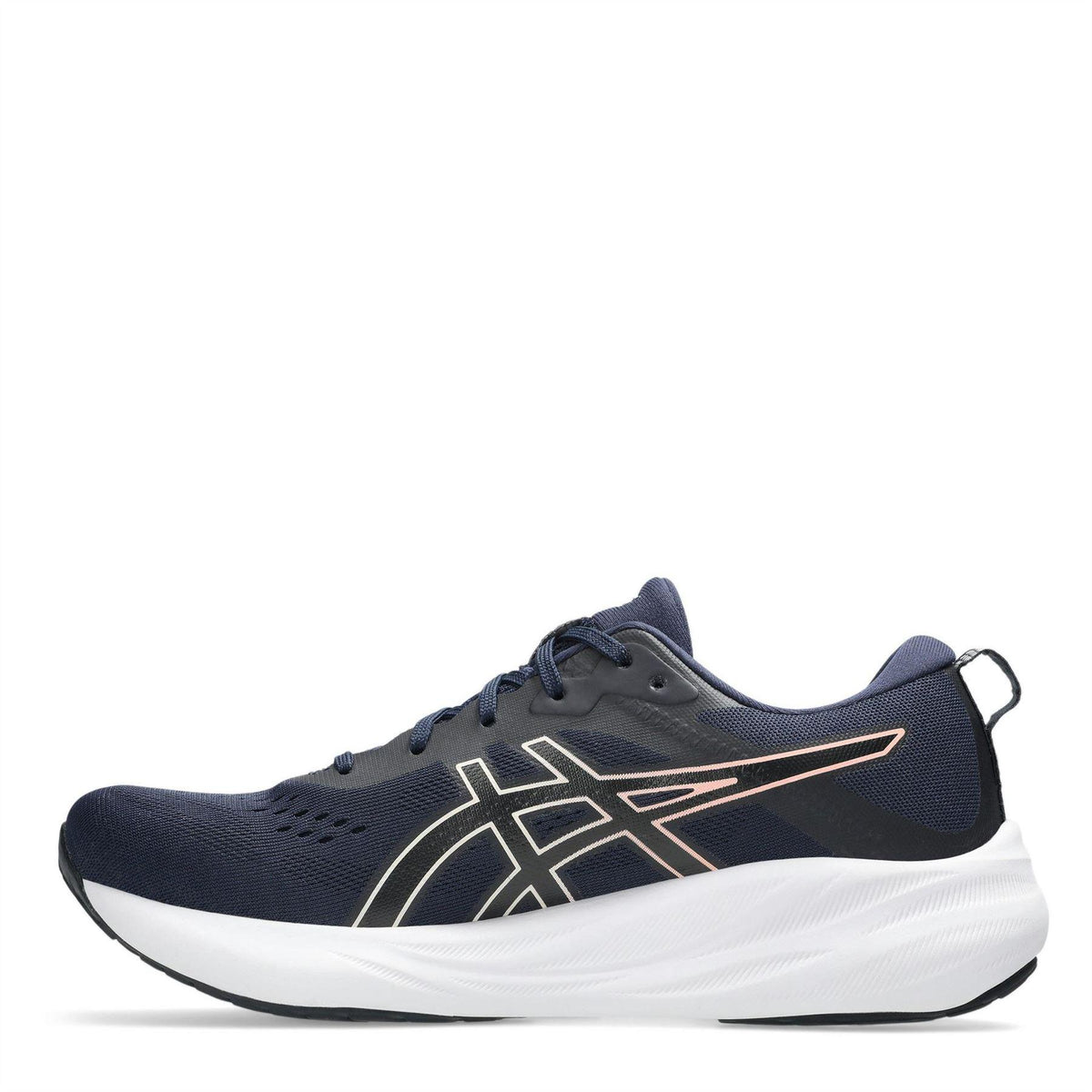 Midnight-Black - Back - Asics Womens-Ladies Gel Flux 8 Shoes