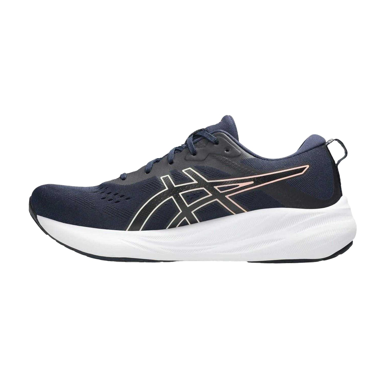 Midnight - Side - Asics Womens-Ladies Gel Flux 8 Shoes