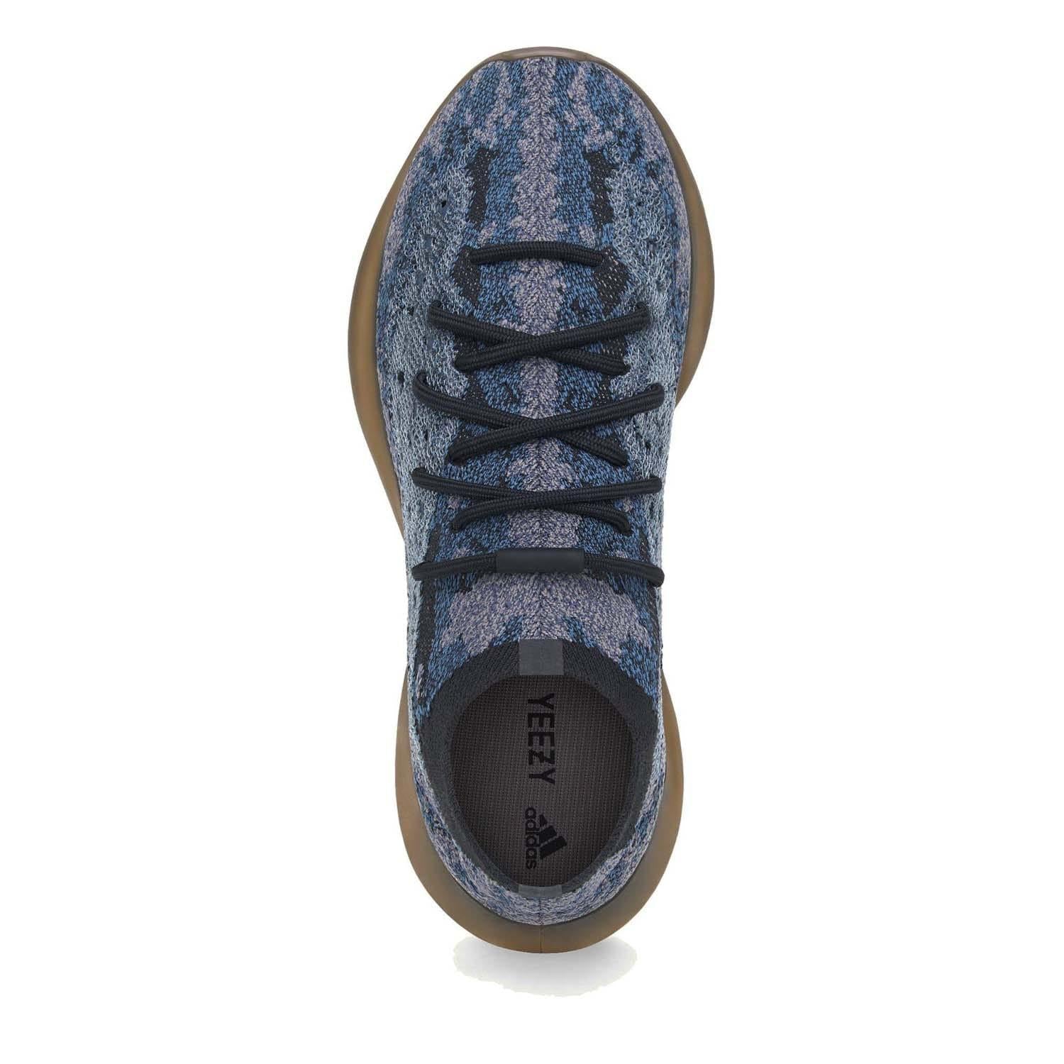 Blue - Side - Yeezy Unisex Adult 380 Boost Trainers
