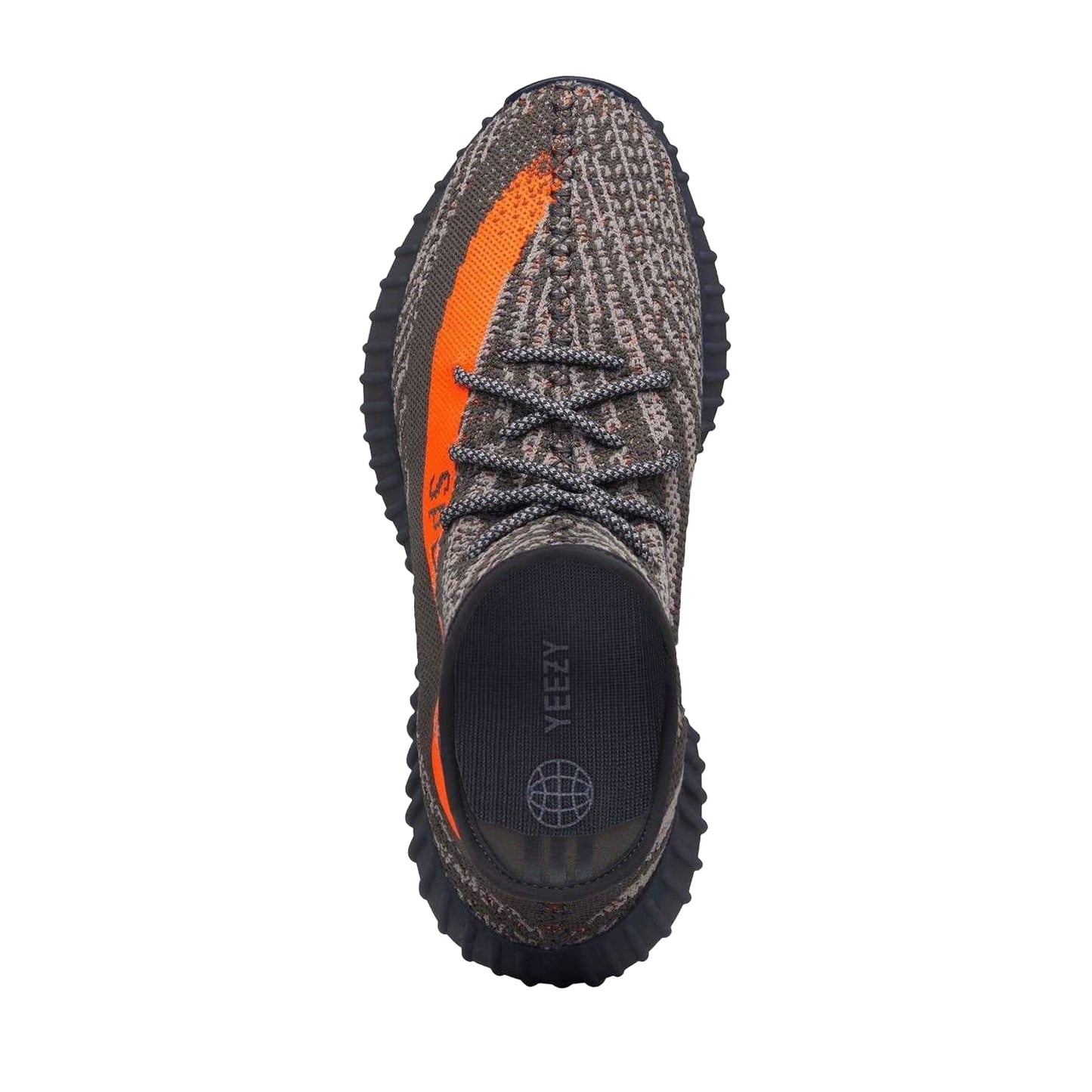Carbon-Beluga - Side - Yeezy Childrens-Kids Boost 350 V2 Trainers