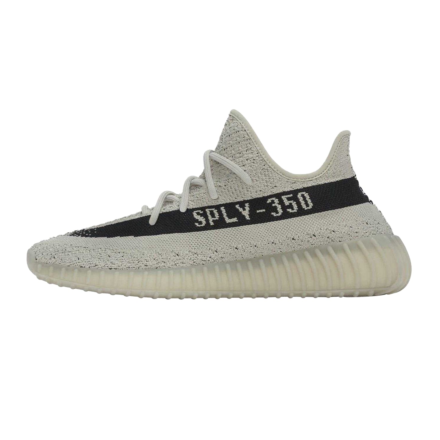 Slate-Core Black - Back - Yeezy Childrens-Kids Boost 350 V2 Trainers