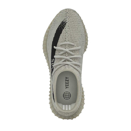 Slate-Core Black - Side - Yeezy Childrens-Kids Boost 350 V2 Trainers